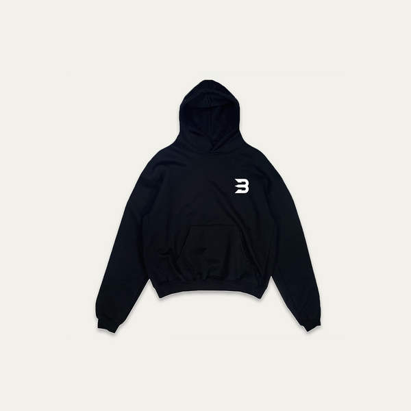 SMILEYGRAM HOODIE - BLACK