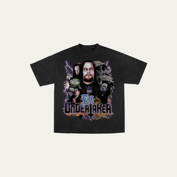 ICONIC REBELS COLLECTION - THE UNDERTAKER - VINTAGE TEE