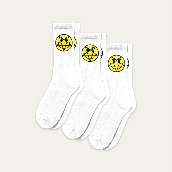 SMILEYGRAM SOCK- 3 PACK